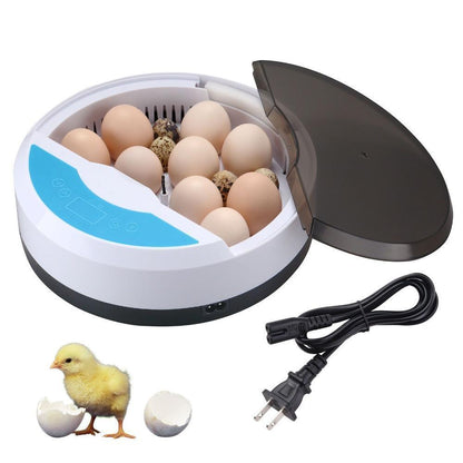 Skanto | Egg Incubator for Chicken Eggs Inkubator for Egg Hatching Chicks with Temp Control LED Chicken Hatcher