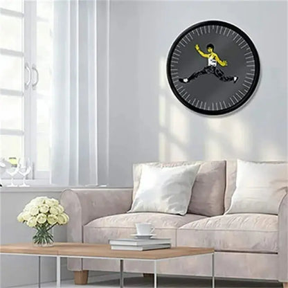 BowLift | Unique Kung Fu Wall Clock – Quiet and stylish