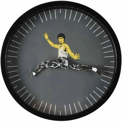 BowLift | Unique Kung Fu Wall Clock – Quiet and stylish