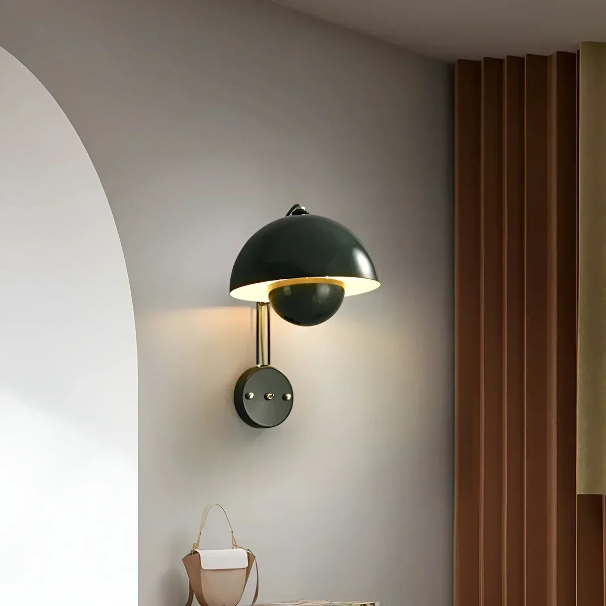 Skanto | BudLume - Mushroom Light Cozy Scandinavian Wall Lamp