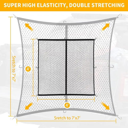 Kalsten | Elastic Luggage Net with Sturdy Carabiners