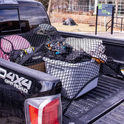 BowLift | Elastic Luggage Net with Sturdy Carabiners