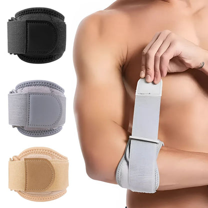ElbowEase | Tennis Elbow Strap – Adjustable Compression – Breathable Lightweight Design – Sports & Work Support Bowlift