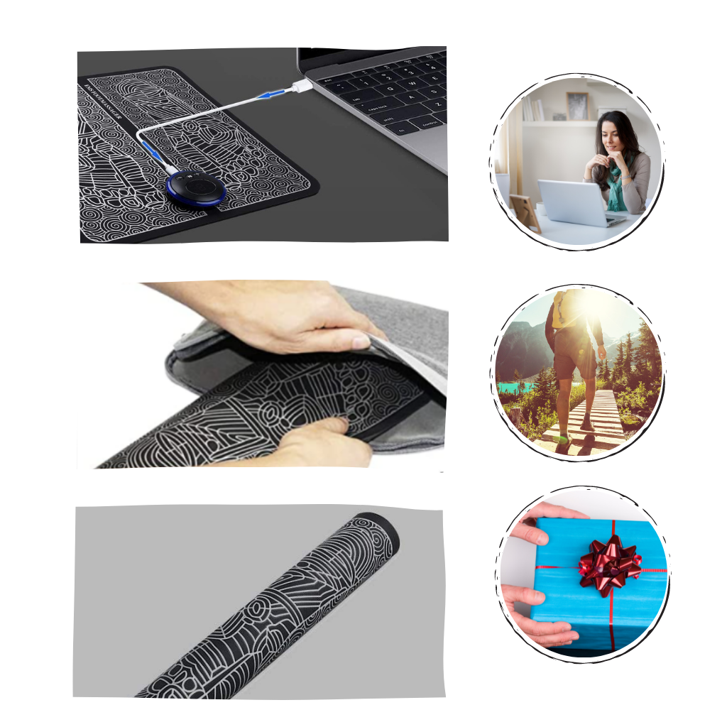 Rejuvenating EMS Foot Massager – Relaxation and Pain Relief for Your Feet