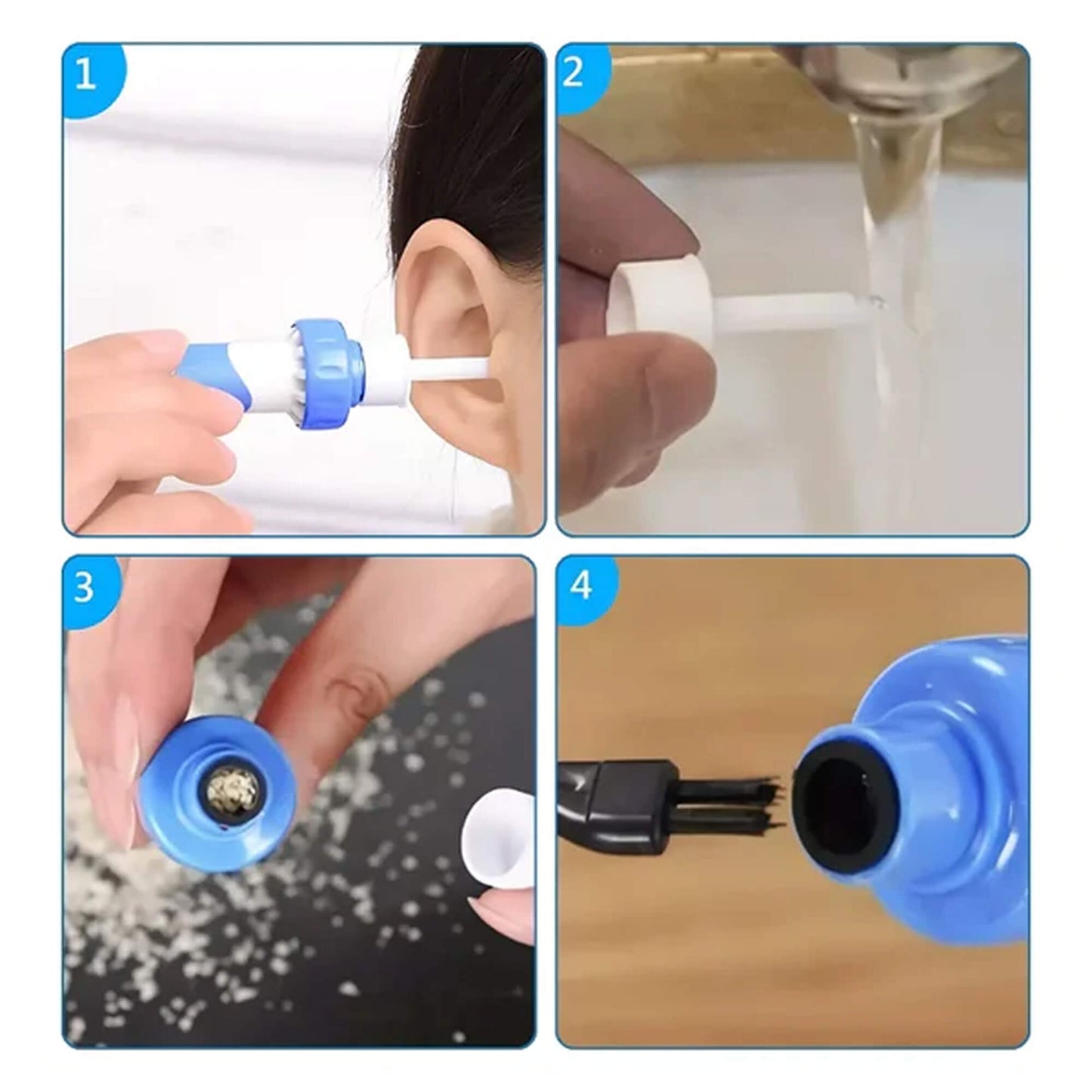 Skanto | Electric Earwax Suction Tool | Ergonomic, Silicone Tip & Compact Design for Safe Ear Hygiene at Home or Travel
