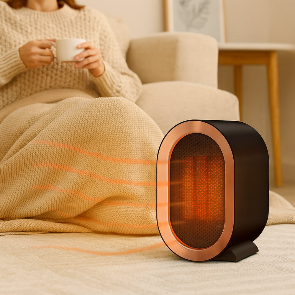 Brehn | Electric Fan Heater Portable Energy-Efficient Heater