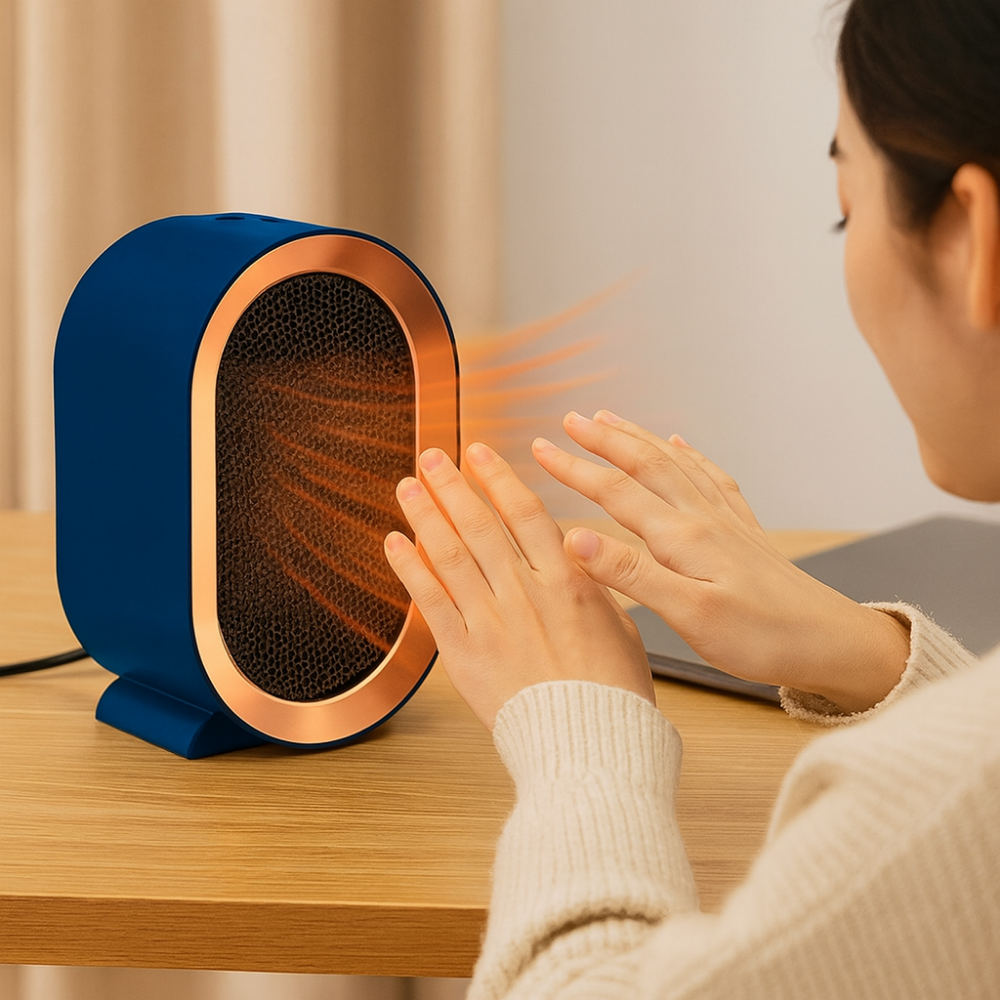 Brehn | Electric Fan Heater Portable Energy-Efficient Heater