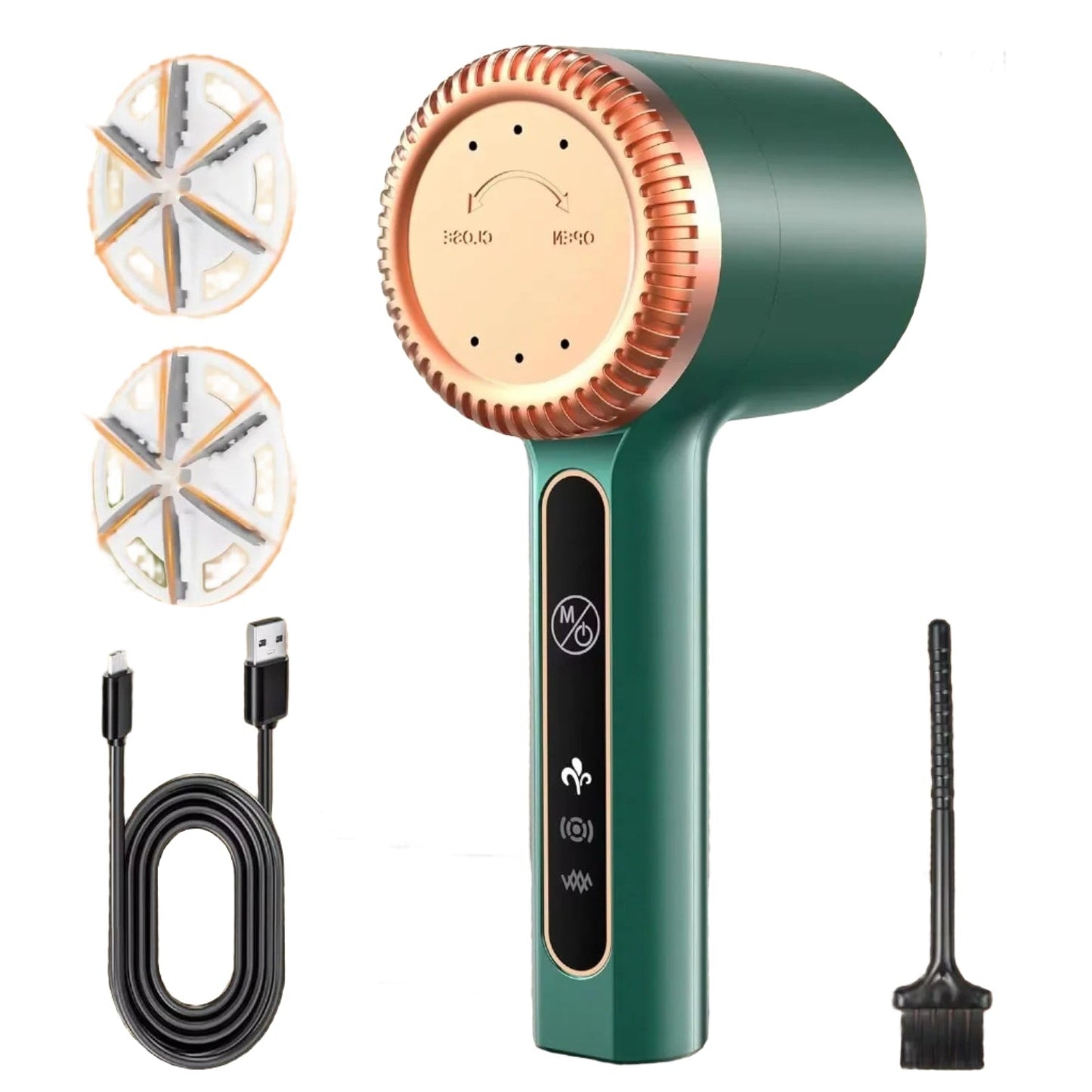 Skanto | Electric Lint Remover & Fabric Shaver | Rechargeable, Portable & Safe for All Fabrics, Ideal for Clothing & Upholstery Care