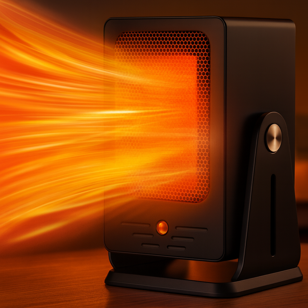 Skanto | Electric Heater Ceramic Portable 900W Adjustable Thermostat