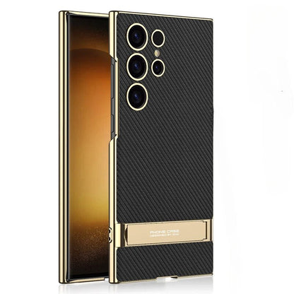 Sandsberg | Electroplated PU Leather Phone Case for Samsung