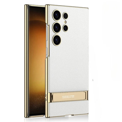 Sandsberg | Electroplated PU Leather Phone Case for Samsung