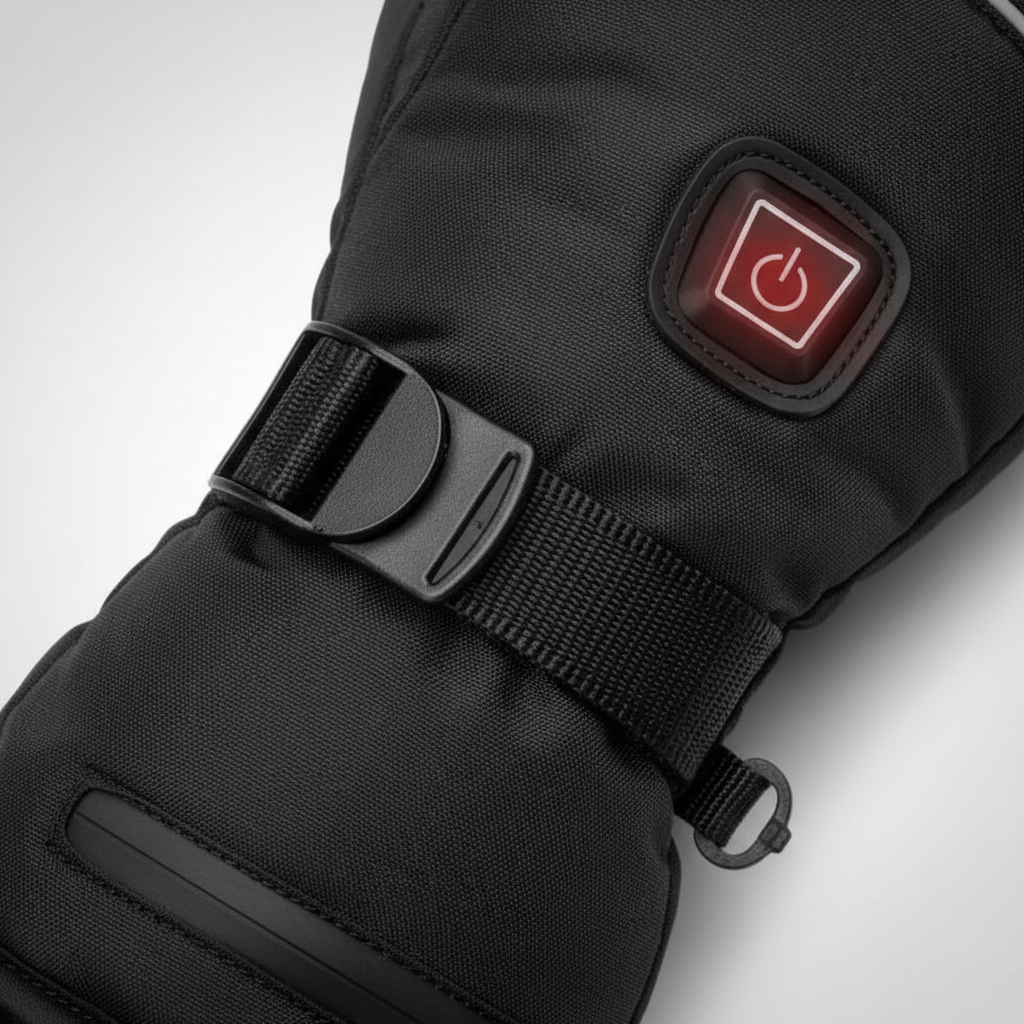 Skanto | ThermoGrip Heated Gloves – Waterproof Unisex Gloves with 3 Heat Levels and Touchscreen Function