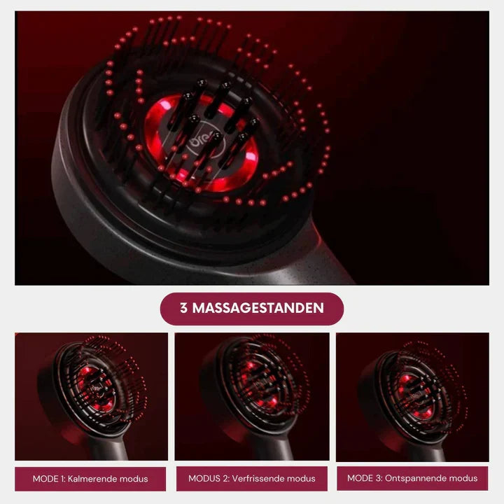 Skanto | Electric Scalp Massager with LED Light Therapy