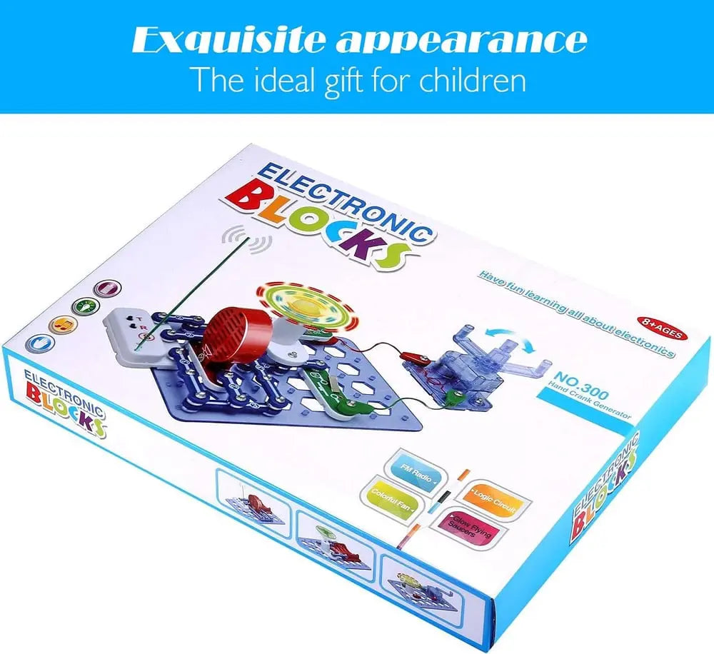 Kids' Electronic Learning Kit with 300 Experiments
