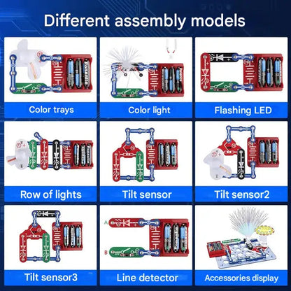 Kids' Electronic Learning Kit with 300 Experiments
