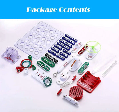 Electronics learning set for children with 300 experiments