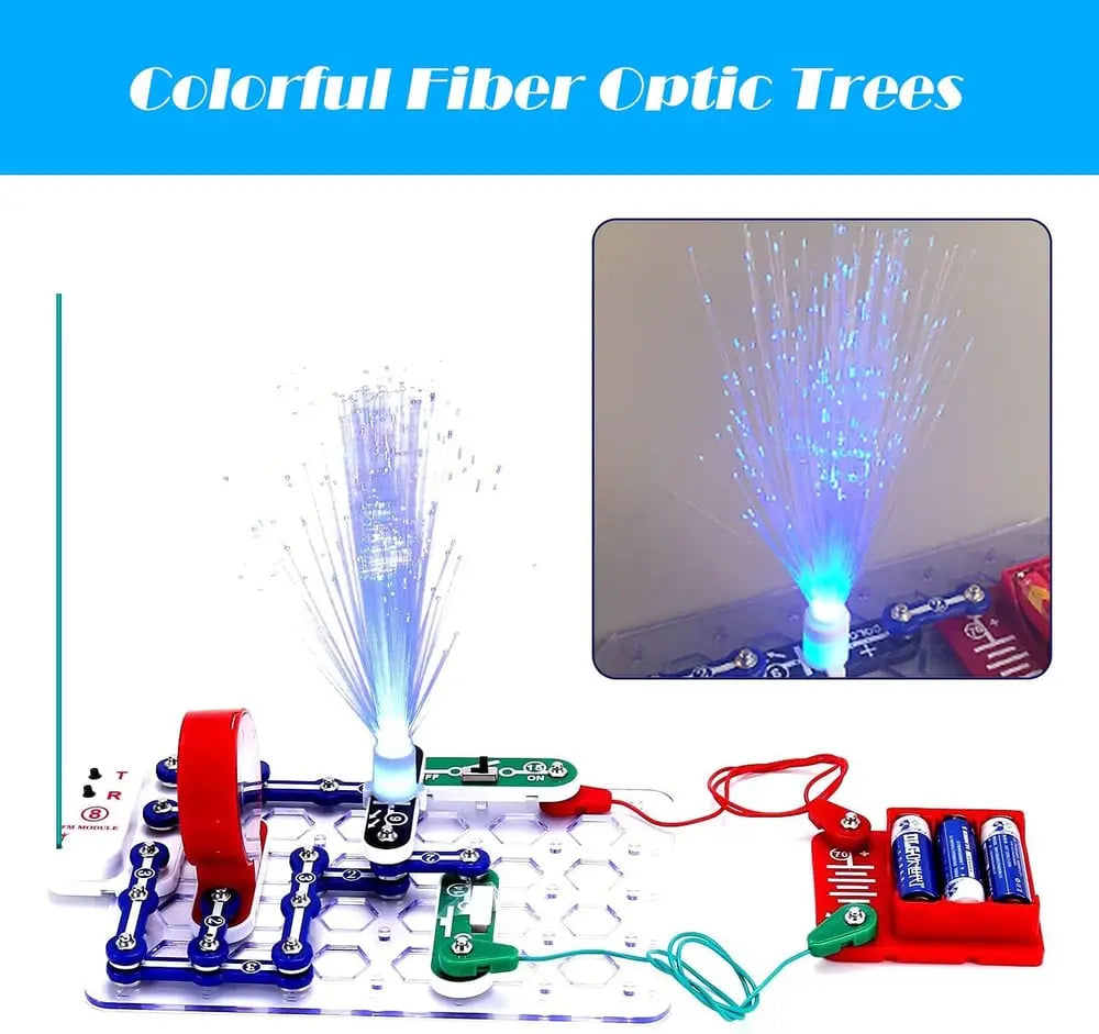 Electronics learning set for children with 300 experiments