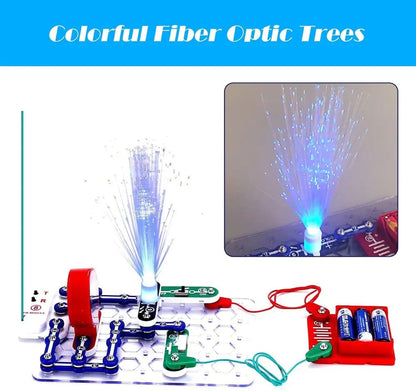 Electronics learning set for children with 300 experiments