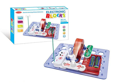 Electronics learning set for children with 300 experiments