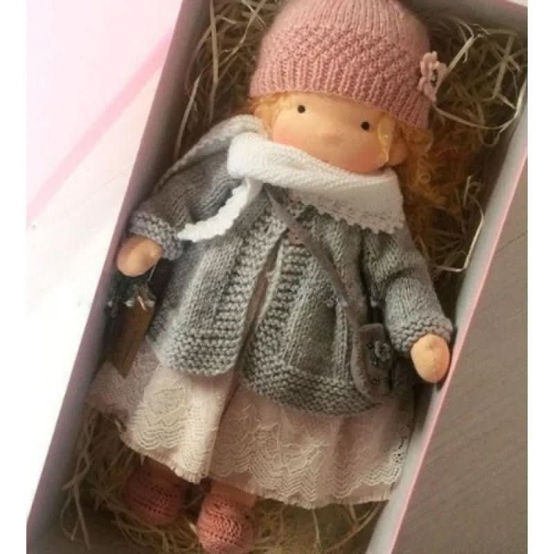 Skanto | Handmade Waldorf Doll | Cotton for Creative Play | Multicolored