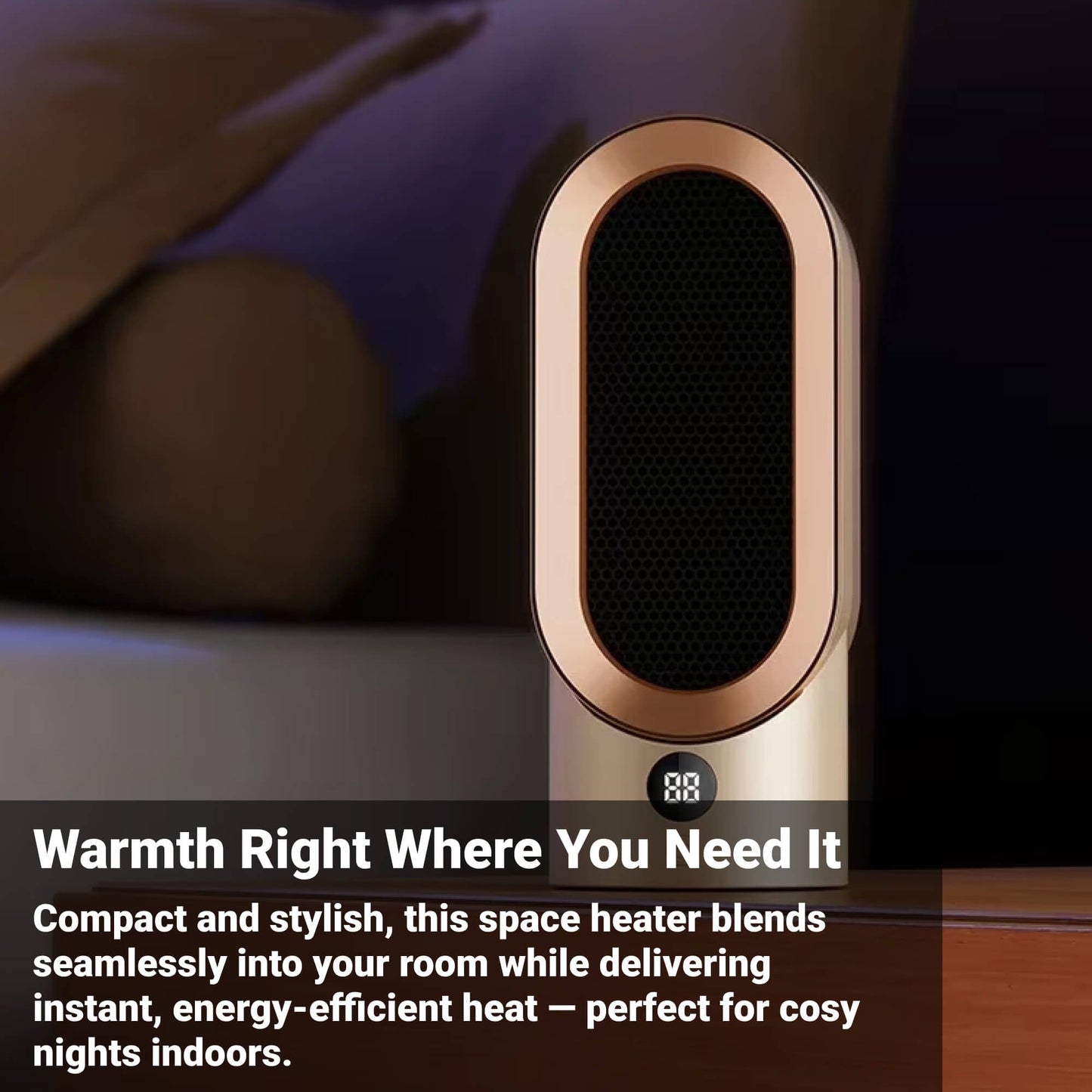 BowLift | Energy-Efficient Space Heater for Small Rooms