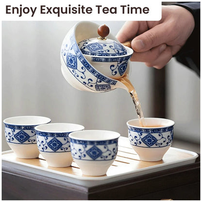 Skanto Skanto | Gongfu Tea Set Made of Porcelain - Timeless Elegance, Perfect Tea