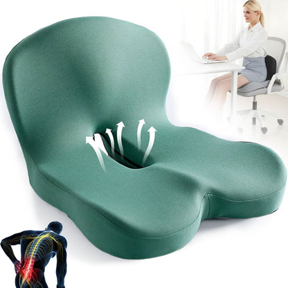 Skanto | Ergonomic Memory Foam Seat Cushion