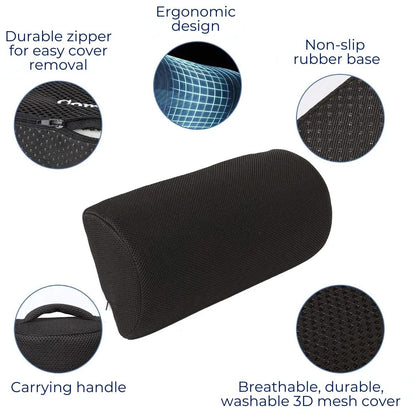 ErgoLift Comfort Foot Rest Cushion | Ergonomic Support - Improved Circulation - Back Pain Relief - Enhanced Posture - at Home or Office Bowlift