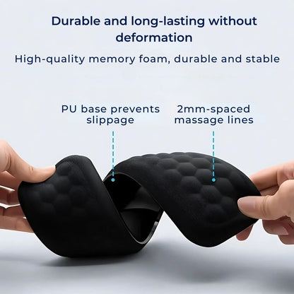 ErgoSupport Wrist Protection Rest Pad | for Mouse and Keyboard - Elevates Wrist - Reduces Strain Pain Bowlift