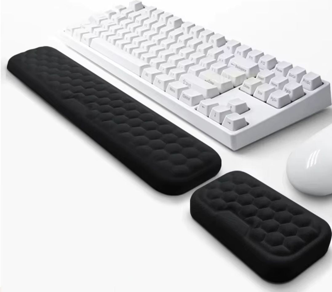 ErgoSupport Wrist Protection Rest Pad | for Mouse and Keyboard - Elevates Wrist - Reduces Strain Pain Bowlift