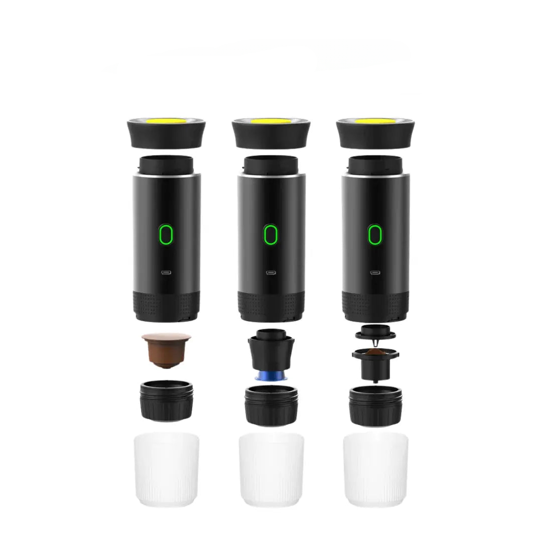 Skanto | EspressoGo – Portable Espresso Machine | USB Rechargeable Coffee Maker for Home, Office & Travel