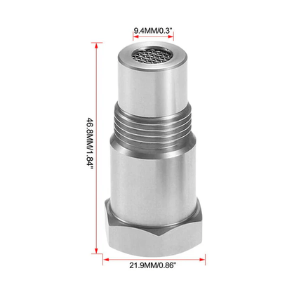 Skanto | Stainless Steel O2 Sensor Adapter for Off-Road and Show Vehicles