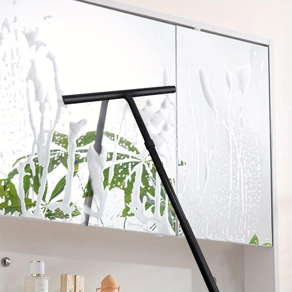 Skanto | Extendable Shower Squeegee – Telescopic Bathroom Cleaner with 120 cm Handle