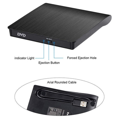 Skanto | External CD Drive USB