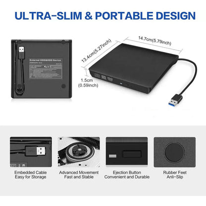 Skanto | External CD Drive USB