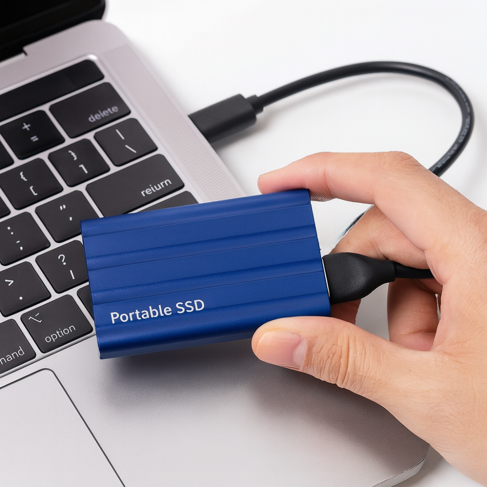 Skanto | Portable Solid State Drive Fast Transfer External Storage