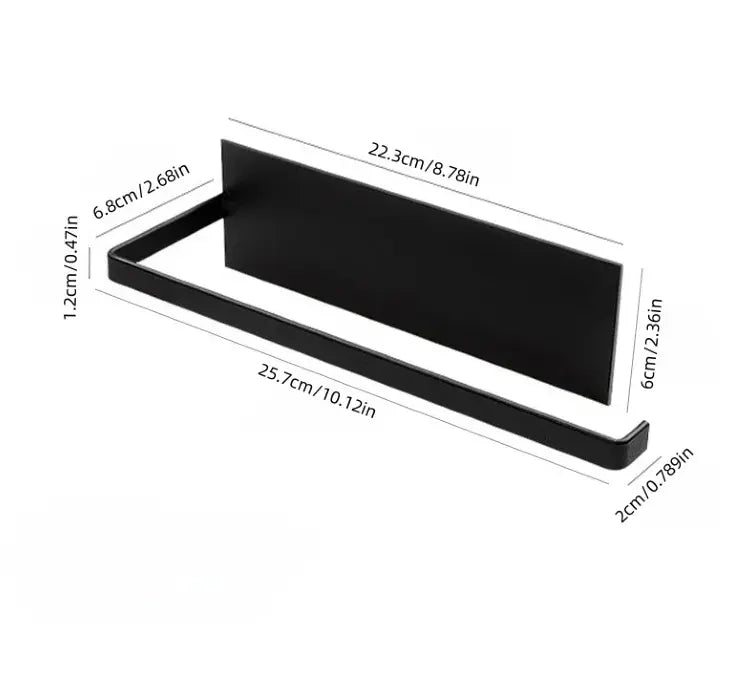 Extra strong magnetic magnetic kitchen roll holder – Space-saving
