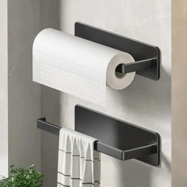 Extra strong magnetic magnetic kitchen roll holder – Space-saving