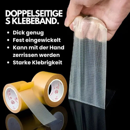 Extra strong, waterproof, double-sided adhesive tape for home use