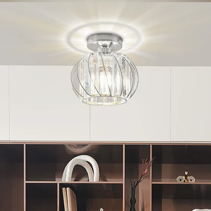BowLift | Pendant Light Black Glass Globe Ceiling Fixture