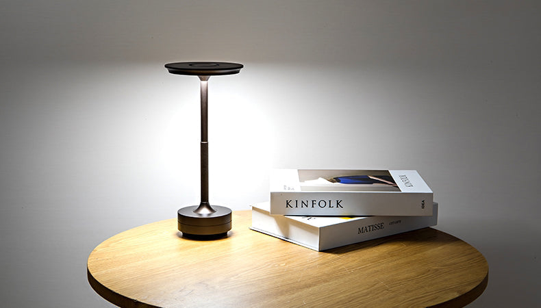 ClarityGlow Luxus Edition | Wireless LED Table Lamp | Brehn