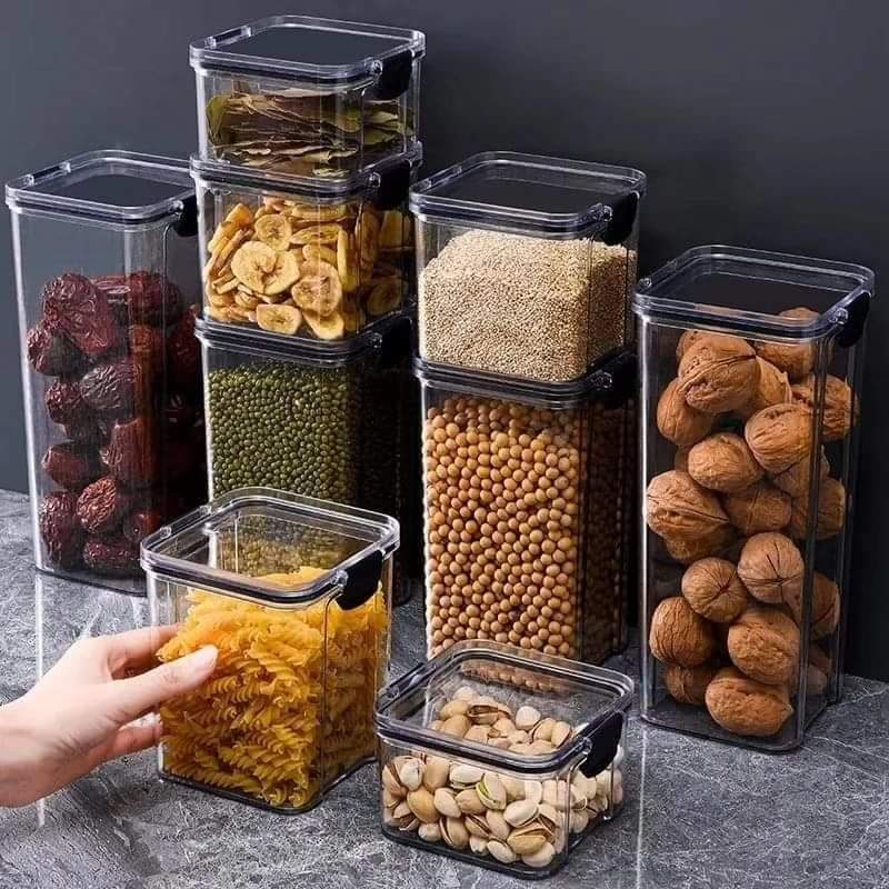 BowLift | 8 pieces airtight storage containers