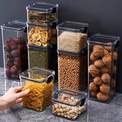 BowLift | 8 pieces airtight storage containers