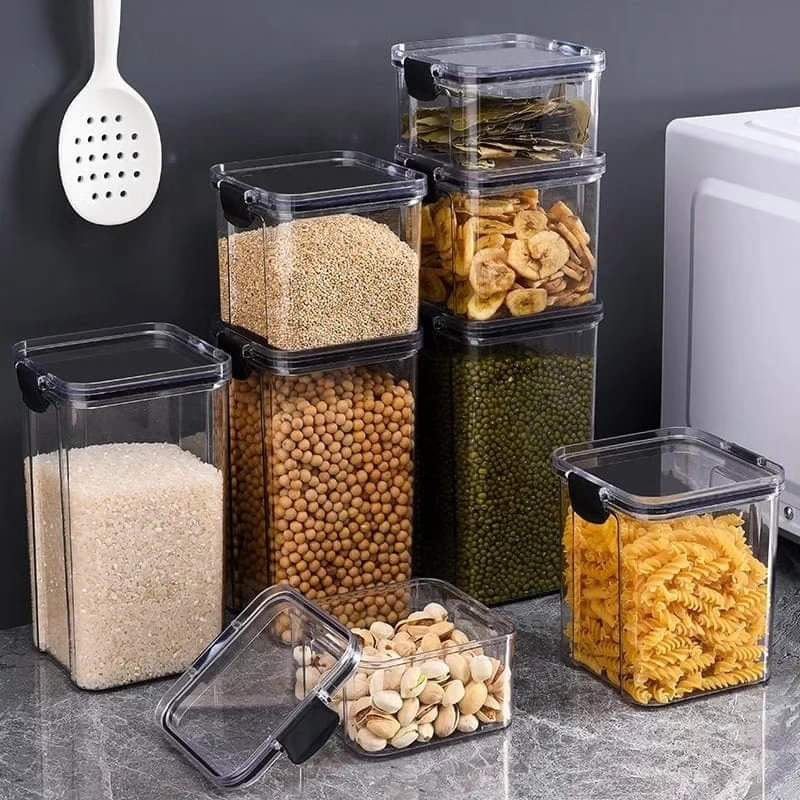 BowLift | 8 pieces airtight storage containers