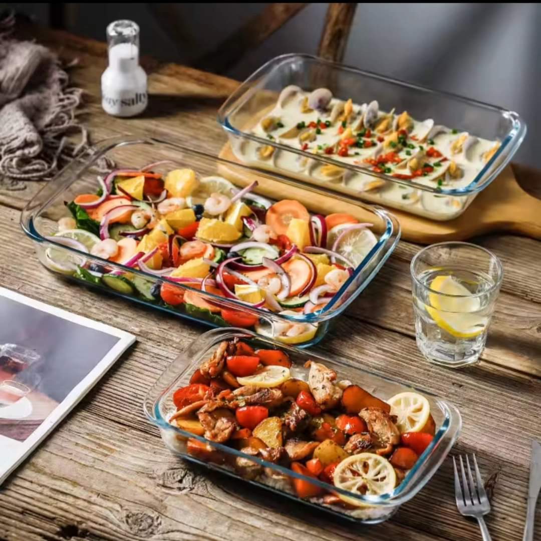 Frendorf | 3 Glass Baking Dishes