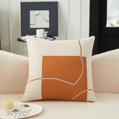 Skanto | Geometric Embroidery Pillowcase