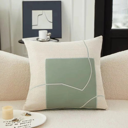 Skanto | Geometric Embroidery Pillowcase