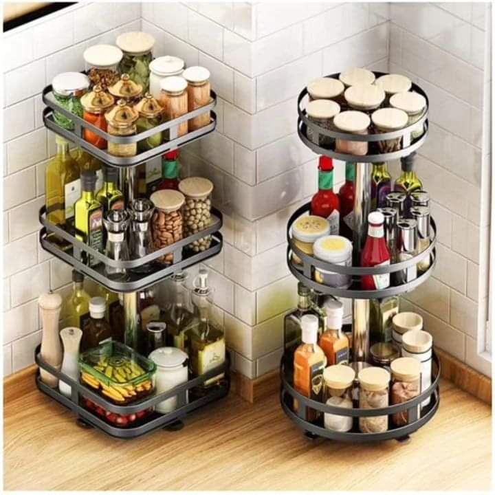 Skanto | 3-Tier Rotating Spice Rack