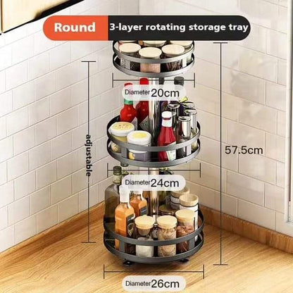 Skanto | 3-Tier Rotating Spice Rack