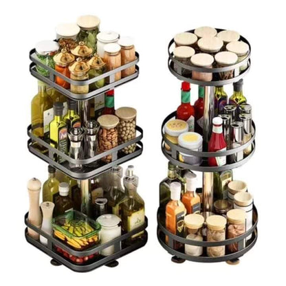 Skanto | 3-Tier Rotating Spice Rack
